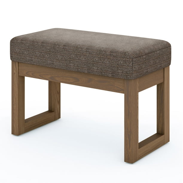 Tweed Look Polyester Fabric for Living Room Contemporary Modern SIMPLIHOME Milltown 44 inch Wide Rectangle Large Ottoman Bench Mink Brown Footrest Stool Bedroom Tweed Look Polyester Fabric for Living Room Contemporary Modern SIMPLIHOME Milltown 44 inch Wide Rectangle Large Ottoman Bench Mink Brown Footrest Stool Bedroom